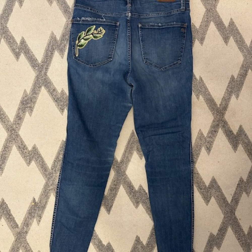 Madewell 10" Skinny High-rise jeans 29 - Picture 2 of 4